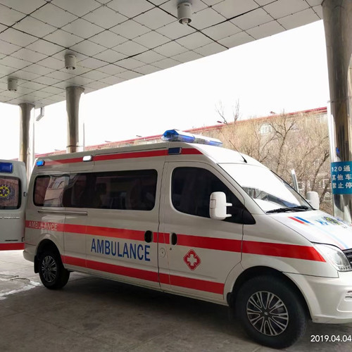 石嘴山救护车出租服务案例2